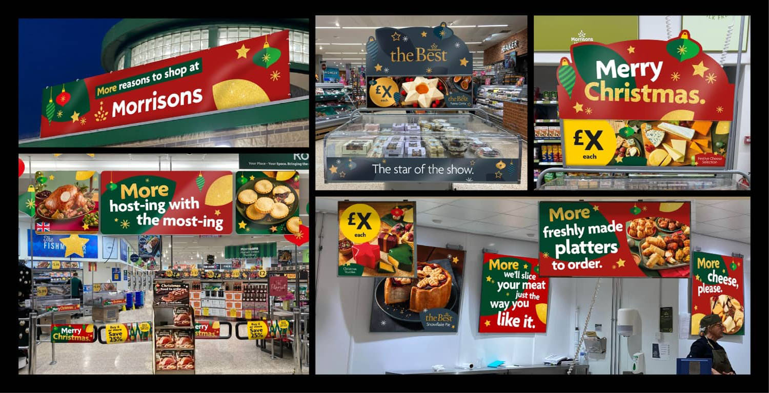 Live & Breathe launches Morrisons’ Christmas in-store campaign