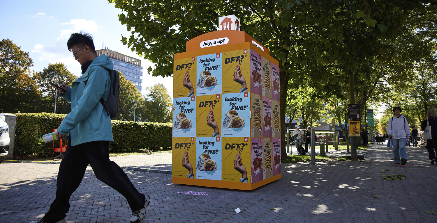 Live & Breathe launches disruptive ‘Hey U Up’ campaign for Just Eat.